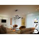 LAMPARA LED NEGRO DIMABLE APP