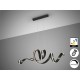 LAMPARA LED NEGRO DIMABLE APP