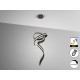 LAMPARA LED NEGRO DIMABLE APP