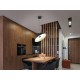 LAMPARA LED INCLINABLE NEGRO ORO