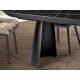 MESA EXTENSIBLE NEGRO MÁRMOL NEGRO