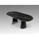 MESA EXTENSIBLE NEGRO MÁRMOL NEGRO