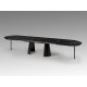 MESA EXTENSIBLE NEGRO MÁRMOL NEGRO