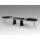 MESA EXTENSIBLE NEGRO MÁRMOL NEGRO