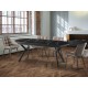 MESA EXTENSIBLE NEGRO MÁRMOL NEGRO