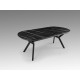 MESA EXTENSIBLE NEGRO MÁRMOL NEGRO