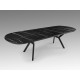 MESA EXTENSIBLE NEGRO MÁRMOL NEGRO