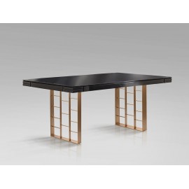 MESA ORO ROSA GRIS ANTRACITA 240 CM