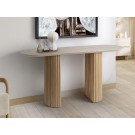 CONSOLA MADERA PIEDRA