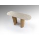 CONSOLA MADERA PIEDRA