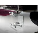 MESA AUXILIAR CRISTAL TRANSPARENTE