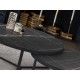 MESA AUXILIAR DUO NEGRO MÁRMOL NEGRO