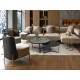 MESA AUXILIAR DUO NEGRO PIEDRA GRIS NEGRO