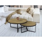 MESA AUXILIAR DUO NEGRO MADERA
