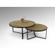 MESA AUXILIAR DUO NEGRO MADERA