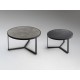 MESA AUXILIAR DUO NEGRO PIEDRA GRIS NEGRO