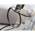 MESA AUXILIAR NEGRO ESPEJO