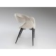 SILLÓN NEGRO BLANCO ROTO