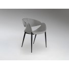 SILLÓN NEGRO GRIS CLARO