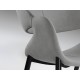 SILLÓN NEGRO GRIS CLARO