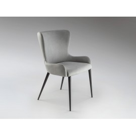 SILLA NEGRO GRIS CLARO
