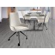 SILLA GIRATORIA NEGRO BLANCO