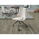 SILLA GIRATORIA NEGRO BLANCO