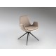 SILLA GIRATORIA NEGRO BEIS
