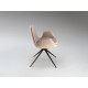 SILLA GIRATORIA NEGRO BEIS