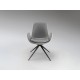 SILLA GIRATORIA NEGRO GRIS CLARO