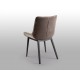 SILLÓN NEGRO TERCIOPELO PIEDRA
