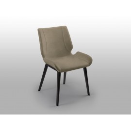 SILLA NEGRO BEIGE