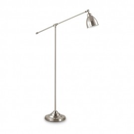 LÁMPARA DE PIE NIQUEL ORIENTABLE