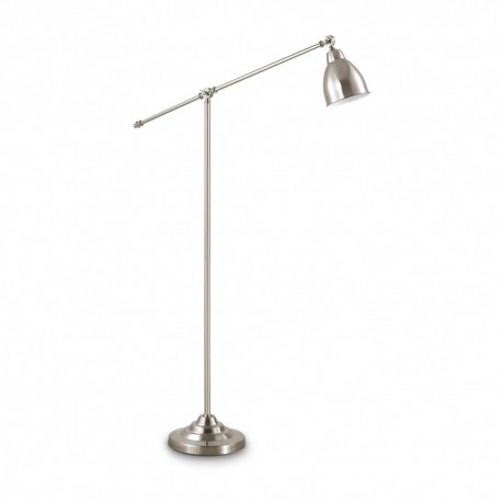 LÁMPARA DE PIE NIQUEL ORIENTABLE