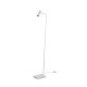 LÁMPARA DE PIE BLANCO ORIENTABLE