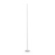 LÁMPARA DE PIE LED ALUMINIO BLANCO REGULABLE