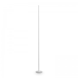 LÁMPARA DE PIE LED ALUMINIO BLANCO REGULABLE