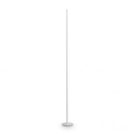 LÁMPARA DE PIE LED ALUMINIO BLANCO REGULABLE