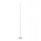 LÁMPARA DE PIE LED ALUMINIO BLANCO REGULABLE