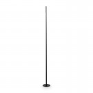 LÁMPARA DE PIE LED ALUMINIO NEGRO REGULABLE
