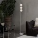 LÁMPARA DE PIE BLANCO 3 LUCES REGULABLE