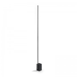 LÁMPARA DE PIE LED DIMABLE BASE CUADRADA NEGRO