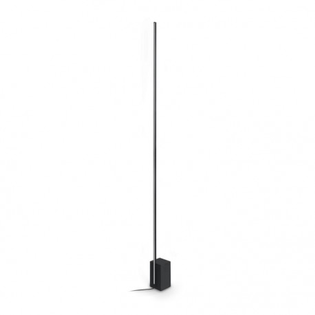 LÁMPARA DE PIE LED DIMABLE BASE CUADRADA NEGRO