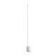LÁMPARA DE PIE LED DIMABLE BASE CUADRADA NEGRO
