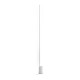 LÁMPARA DE PIE LED DIMABLE BASE REDONDA NEGRO