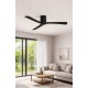 VENTILADOR DE TECHO DC WIFNEGRO 132CM SIN LUZ