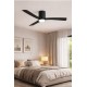 VENTILADOR DE TECHO DC NEGRO 132CM