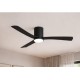 VENTILADOR DE TECHO DC NEGRO 132CM