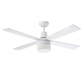 VENTILADOR DE TECHO E27 BLANCO 120CM