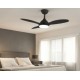 VENTILADOR DE TECHO DC WIFI NEGRO 122CM